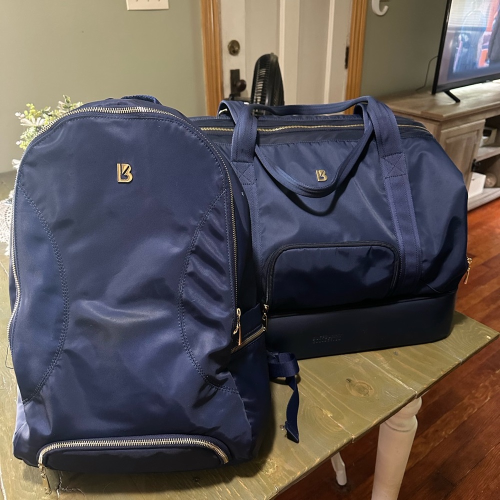 Buffbunny Game changer Backpack and Duffel Bag Set - midnight navy